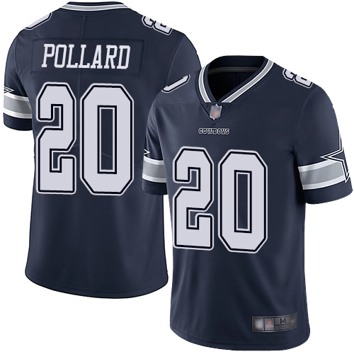 Men Dallas Cowboys Limited Navy Blue Tony Pollard Home #20 Vapor Untouchable NFL Jersey->women nfl jersey->Women Jersey